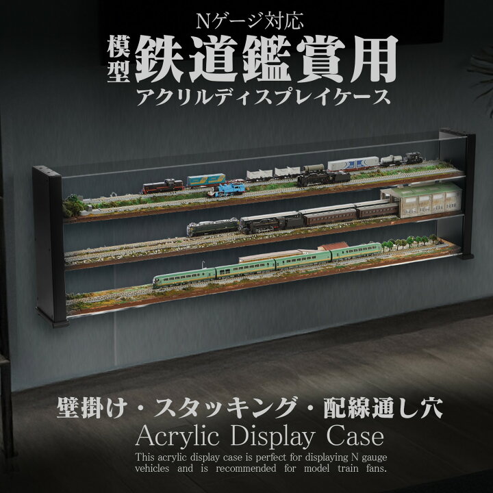 楽天市場】【※仕上げ前まで完成済商品※】 Nゲージ コレクションケース 