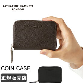 キャサリンハムネット 小銭入れ パスケース KATHARINE HAMNETT 490-50501 本革 レザー メンズ ブランド