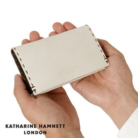 キャサリンハムネット 財布 カードケース KATHARINE HAMNETT 490-51914 【ブランド】【革】【メンズ】【レディース】【男女兼用】