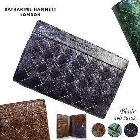 キャサリンハムネット 二つ折り財布 小銭入れ KATHARINE HAMNETT 490-56102 メンズ ブランド