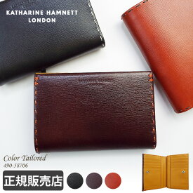 キャサリンハムネット 財布 縦型 二つ折り財布 KATHARINE HAMNETT 490-58705 本革 メンズ ブランド