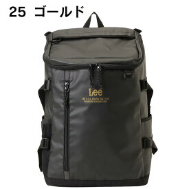 Lee リー リュック 通学 大容量 32L 320-4920 メンズ レディース 男子 女子 高校生 中学生 スクールバッグ ボックス型 撥水 ターポリン