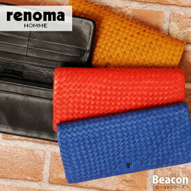 【送料無料】 renoma HOMME[レノマオム] 長財布 507605 【メンズ】【革】【あす楽対応】