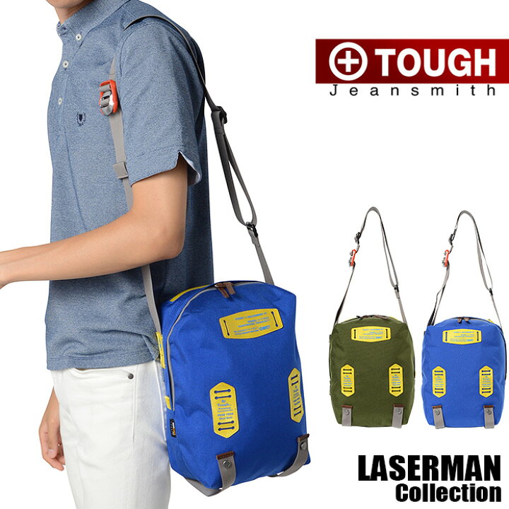 楽天市場】TOUGH タフ ショルダーバッグ LASERMAN 58031 メンズ 