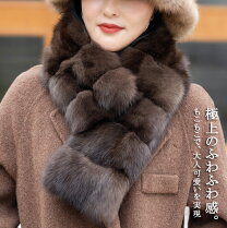 楽天市場】ミンク 毛皮マフラーの通販