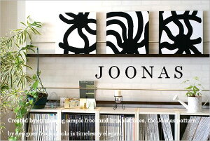 �t�@�u���b�N�p�l�� �A���X marimekko JOONAS 40×40cm 3���g �}�����b�R �k�� �t�@�u���b�N�{�[�h �A�[�g�p�l �� �� ���m�g�[���C���e���A