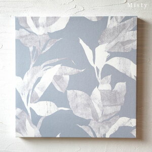 �t�@�u���b�N�p�l�� �k�� Misty 40×40cm frozengray ���[�t �ǃA�[�g �O���[ �򂹃J���[