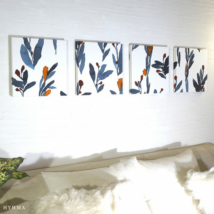 楽天市場】アリス ファブリックパネル 30×30cm 4枚セット marimekko 