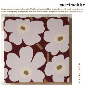 marimekko SSt@ubNpl miniunikko 20×20cm _[No[KfB }bRt@ubNpl k ~jEjbR darkburgundy NbN|Xg ws CeApl X
