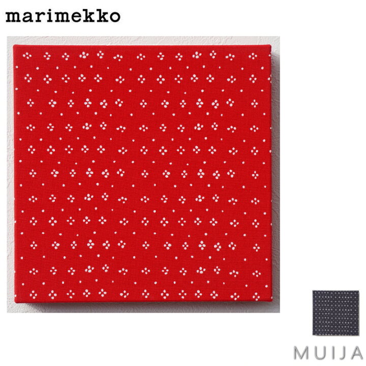 楽天市場】SSサイズ marimekko MUIJA ムイヤ 20×20cm レッド ミニ 