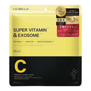 �_�Җ]�̐V�V���[�Y�a���I�^CICIBELLA Sheet Mask �V�V�x�� �V�[�g�}�X�N �؍� �R�X�� 30�� ��e�� �r�^�~�� �X�[�p�[�r�^�~��×EXOSOME �X�[�p�[���`�m�[��×EXOSOME �X�[�p�[�O���^�`�I��×EXOSOME ����