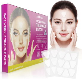 New Anti Facial Wrinkle Patchesしわ伸ばしテープ 目尻のしわ おでこ 眉間のしわ シワ 笑いじわ用パッチ ほうれい線 - 額 目元 しわ対策 144枚入り 大容量