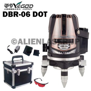 1年保証 山真 YSGOD ヤマシン DBR-06DOT 5ライン ドット レッド レーザー 墨出し器 本体