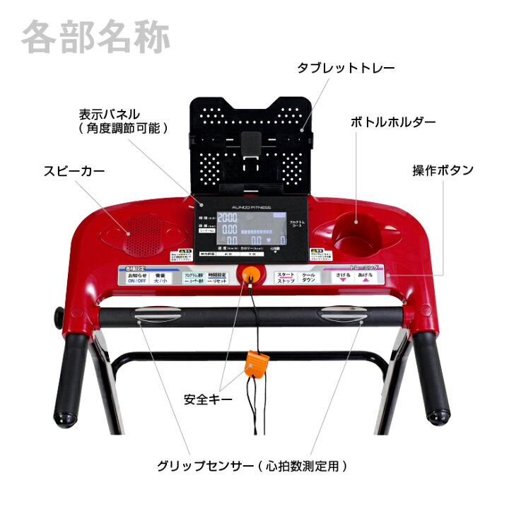 6/25.26限定価格 ランニングマシン AKJ2018