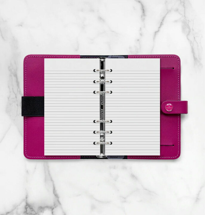 楽天市場 ファイロファックス システム手帳 リフィル バイブルサイズ 横罫 ホワイト ノートパッド Filofax 6穴 Aline