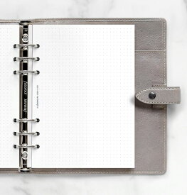 ファイロファックス システム手帳 リフィル A5サイズ ドット ジャーナル Filofax 6穴 132620 デスクサイズ