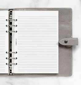 ファイロファックス システム手帳 リフィル A5サイズ ノートパッド ホワイト 6穴 デスクサイズ filofax 342210