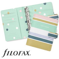ファイロファックス システム手帳 ミニ6穴 グッドバイブス ストライプス ポケットサイズ スモール リング…