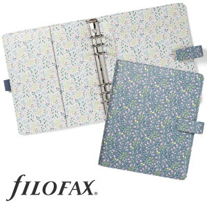 t@Ct@bNX VXe蒠 hE A5TCY Filofax Meadow 021700  6 Oa30mm fXNTCY NNԃXPW[t xg{^ߎ