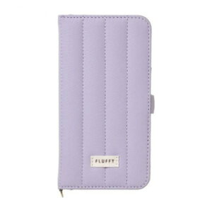 FLUFFY iPhone17��p�蒠�^�P�[�X Lilac/���C���b�N iP25-61-FFY04