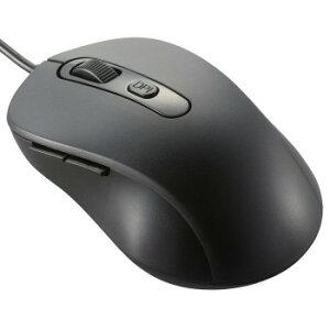 OHM �É��}�E�X �L���^�C�v BlueLED�Z���T�[�t M �u���b�N PC-SMUBS5M-K