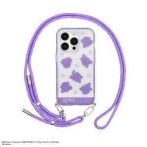 �|�P�b�g�����X�^�[ IIIIfitLoop iPhone15Pro�Ή��P�[�X ���^���� POKE-879C
