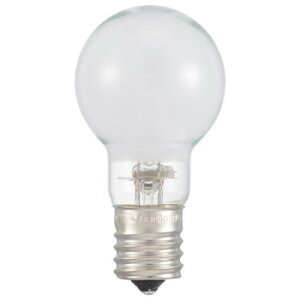 OHM �������~�j�N���v�g���d�� E17 60W�` �z���C�g 2�� LB-PS35L60W-2P