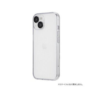 iPhone 15 �n�C�u���b�h�P�[�X�uUTILO All Glass Cover�v �N���A LN-IM23CAGCL