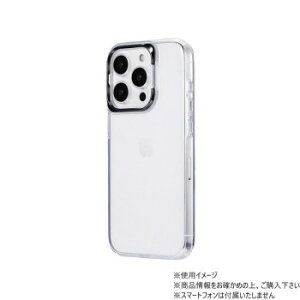 iPhone 15 Pro �n�C�u���b�h�P�[�X �uUTILO Cam Stand�v �u���b�N LN-IP23CSDBK