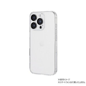 iPhone16 Pro�@UTILO All Cover GLASS�@�K���X�P�[�X�@�N���A�@LN-IP24CAGCL