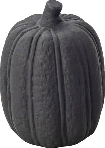 フルーツオブジェ オブジェ かぼちゃ 小物 置物 インテリア雑貨 玄関 野菜 陶器 マット仕上げ アート おしゃれ コンパクト 観賞 リビング かわいい 黒 ブラック