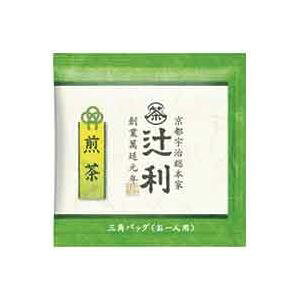 (まとめ)片岡物産 辻利 三角バッグ 煎茶 50バッグ入【×40セット】【代引不可】