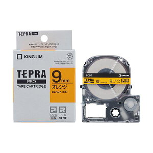 �y5�Z�b�g�z KING JIM �L���O�W�� �e�v��PRO�e�[�v 9mm �I�����W KJ-SC9DX5