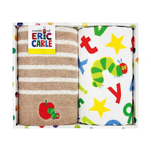 はらぺこあおむし ヤムヤムヤム フェイスタオル2P 34×80cm C6082569