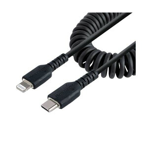 StarTech.com ���ϋvLightning-USB C�P�[�u�� 1m �R�C���i�L�k�j�^�^�A���~�h�@�ە⋭RUSB2CLT1MBC 1�{