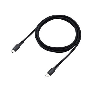 �G���R�� USB2.0�P�[�u�� USB Type-C TM - USB Type-C/240W/���ϋv 1.5m �u���b�N MPA-CCPES15BK