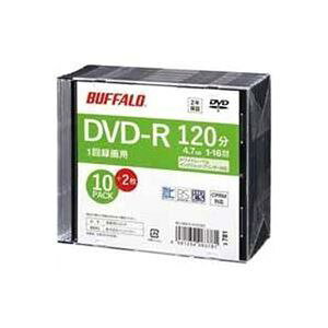 y܂Ƃ߁z BUFFALO ^pDVD-R 12 RO-DR47V-012CWZ y×2Zbgz