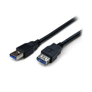 i܂Ƃ߁j StarTech.com USB3.0P[u 2m Type A-Type A IX^X ubN USB3SEXT2MBK1{ y×3Zbgz