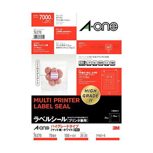 3M A-one �G�[���� ���x���V�[���i�v�����^���p�j10�^12�^20�^100���� 3M-76270