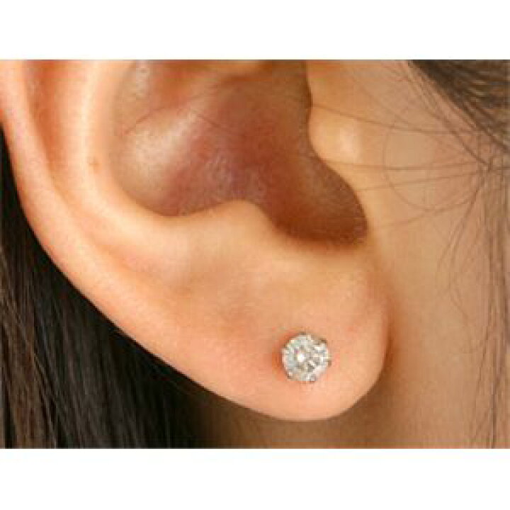 楽天市場】Pt900 ブラウン ダイヤモンドピアス 0.5ct プラチナ : aline
