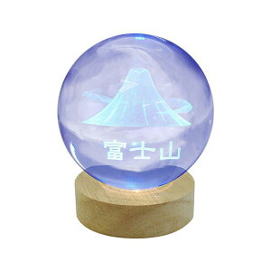 ���{�g���X�g�e�N�m���W�[ 3D�A�[�g���� �N���X�^���{�[�����C�g �x�m�R RGB CRYBALL-FUJI-RGBR