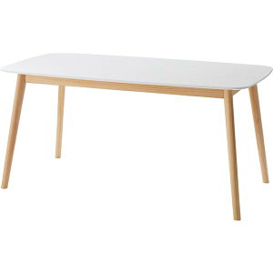 �_�C�j���O�e�[�u�� �z���C�g �i��W150×D82×H72cm�j �g�����y����s�z