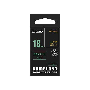 �J�V�I�v�Z�@ �l�[�������h�e�[�v18mm �� ������ XR-18BKG
