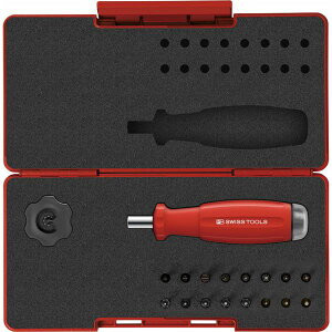 PB SWISS TOOLS �s�[�r�[�X�C�X�c�[���Y 17�_�g �X�C�X�O���b�v C6�h���C�o�[�r�b�g�t�g���N�h���C�o�[�Z�b�g �P�[�X�t �g���N�ݒ�͈́iNm�j0.4-2.0 8321.SETB2