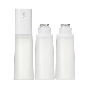 (まとめ) コクヨ グルー液体のり(しっかり貼る) 本体1+つけ替え用ボトル2 タ-GM802-2R 1セット 【×5セット】