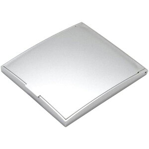 【3個セット】 メリー 5倍拡大鏡付きコンパクトミラー シルバー AD-105