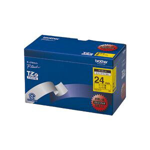 �u���U�[ BROTHER �s�[�^�b�` TZe�e�[�v ���~�l�[�g�e�[�v 24mm ��/������ �Ɩ��p�p�b�N TZE-651V 1�p�b�N(5��)