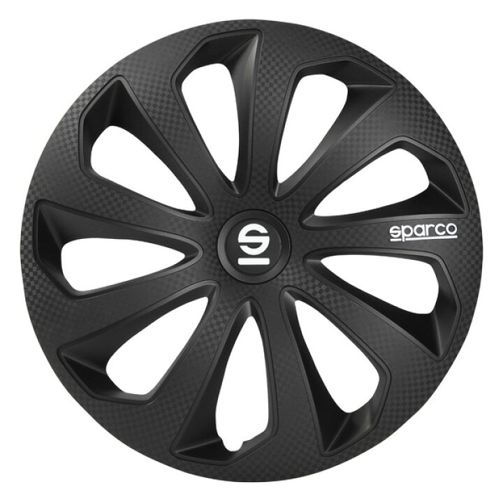 楽天市場】SPARCO CORSA ホイールカバー 13インチ ブラック/カーボン 