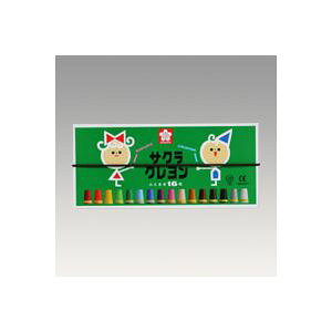(まとめ) サクラクレパス クレヨン LY16R【×5セット】