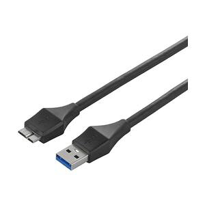 obt@[(TvC) jo[TRlN^[ USB3.0 A to microB P[u 3.0m ubN BSUAMBU330BK